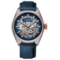Ceas de mână pentru bărbați Claude Bernard 85309-357RC-BUIR Mecanic / 42 mm