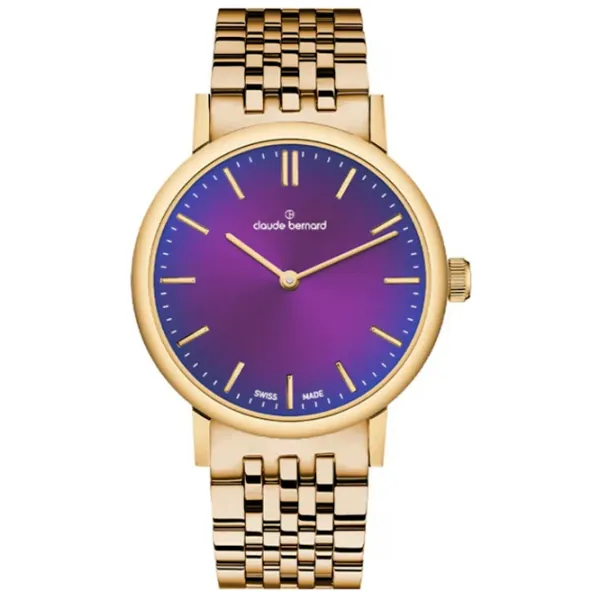 Ceas de mână unisex Claude Bernard 20234-37JM-BDVID Cuarț / 39 mm photo 1 Ceas de mână unisex Claude Bernard 20234-37JM-BDVID Cuarț / 39 mm photo 1