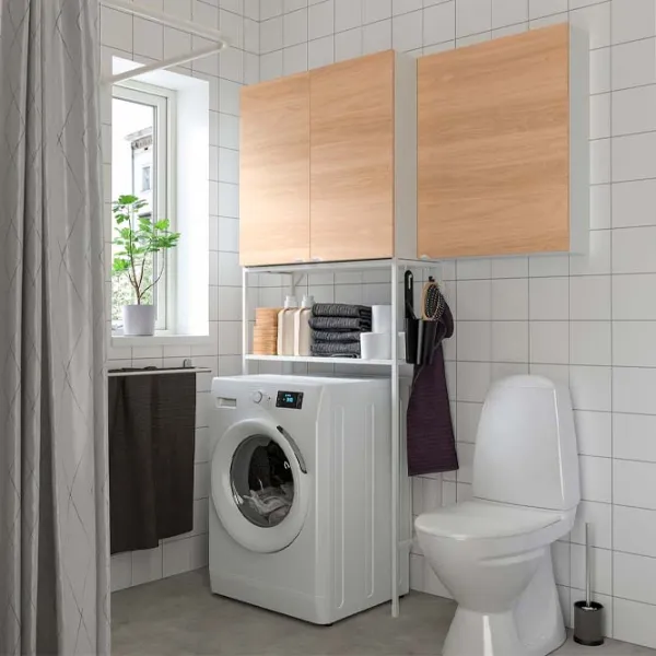 Etajeră Ikea Enhet White Oak / MDF photo 2 Etajeră Ikea Enhet White Oak / MDF photo 2