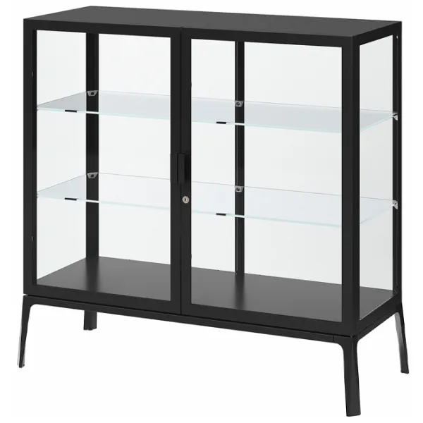 Витрина для гостиной Ikea Milsbo Металл / Anthracite photo 1 Витрина для гостиной Ikea Milsbo Металл / Anthracite photo 1