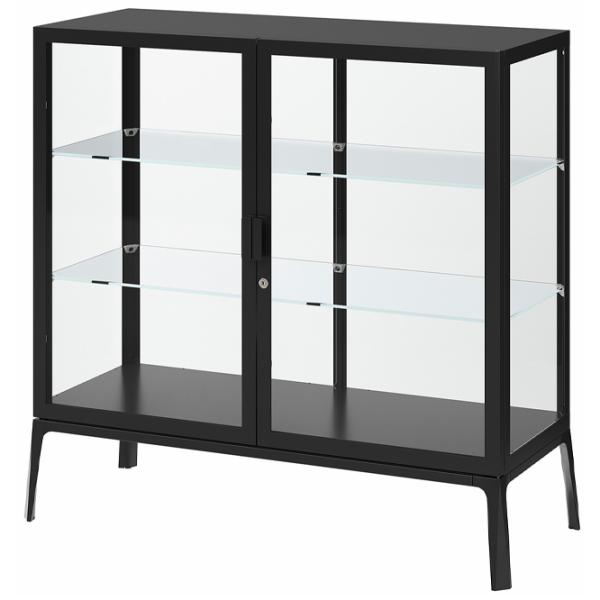 Витрина для гостиной Ikea Milsbo Металл / Anthracite photo 1 Витрина для гостиной Ikea Milsbo Металл / Anthracite photo 1