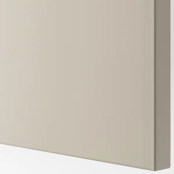 Dulap cu vitrină Ikea Besta Sticlă / Beige photo 5
