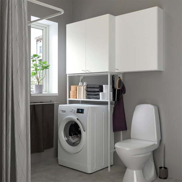Etajeră Ikea Enhet White / MDF photo 2