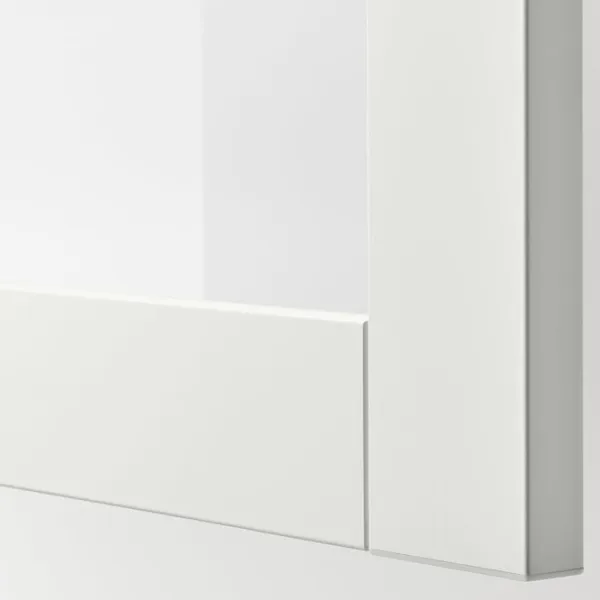 Dulap cu vitrină Ikea Besta PAL / White photo 4 Dulap cu vitrină Ikea Besta PAL / White photo 4