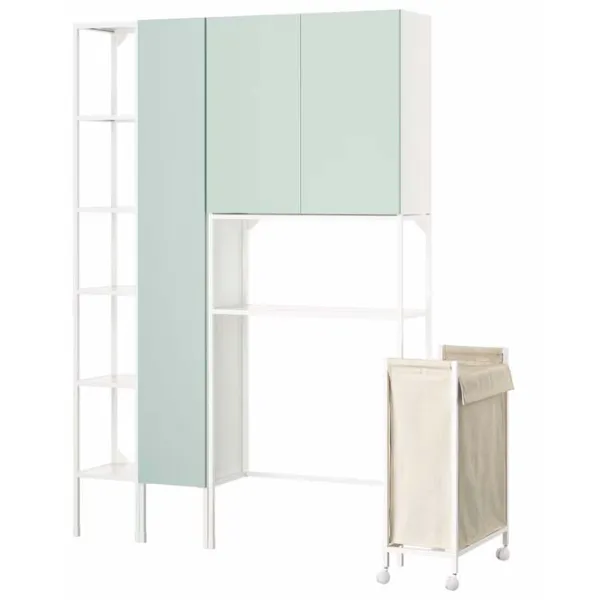 Etajeră Ikea Enhet White-Light Green / MDF photo 1 Etajeră Ikea Enhet White-Light Green / MDF photo 1