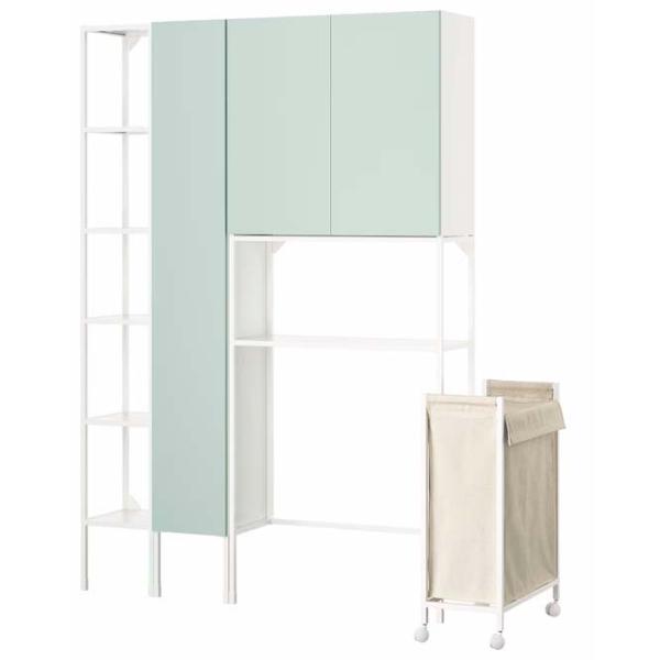 Etajeră Ikea Enhet White-Light Green / MDF photo 1 Etajeră Ikea Enhet White-Light Green / MDF photo 1