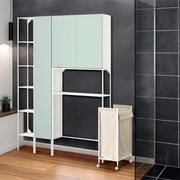 Etajeră Ikea Enhet White-Light Green / MDF photo 3 Etajeră Ikea Enhet White-Light Green / MDF photo 3