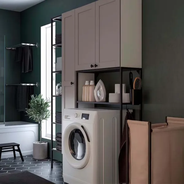Etajeră Ikea Enhet Anthracite / MDF photo 2 Etajeră Ikea Enhet Anthracite / MDF photo 2