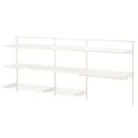 Etajeră Ikea Boaxel White / Oțel