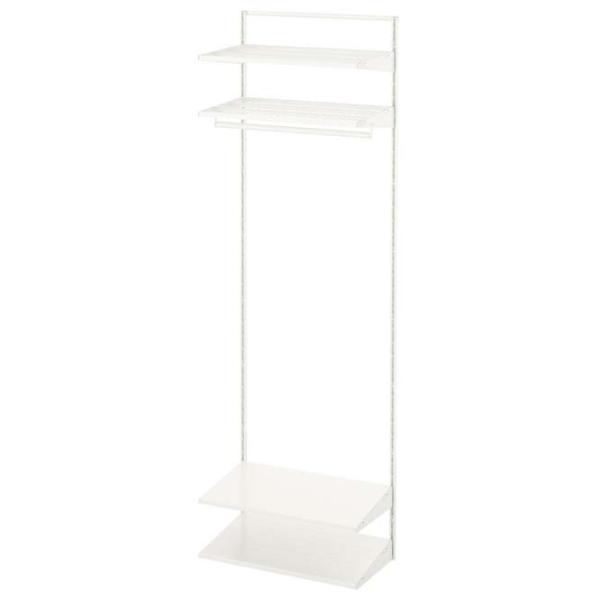 Etajeră Ikea Boaxel White / Oțel photo 1 Etajeră Ikea Boaxel White / Oțel photo 1