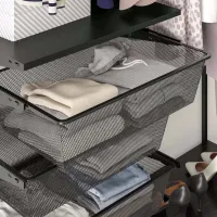 Стеллаж Ikea Boaxel Антрацит / ДСП photo 3