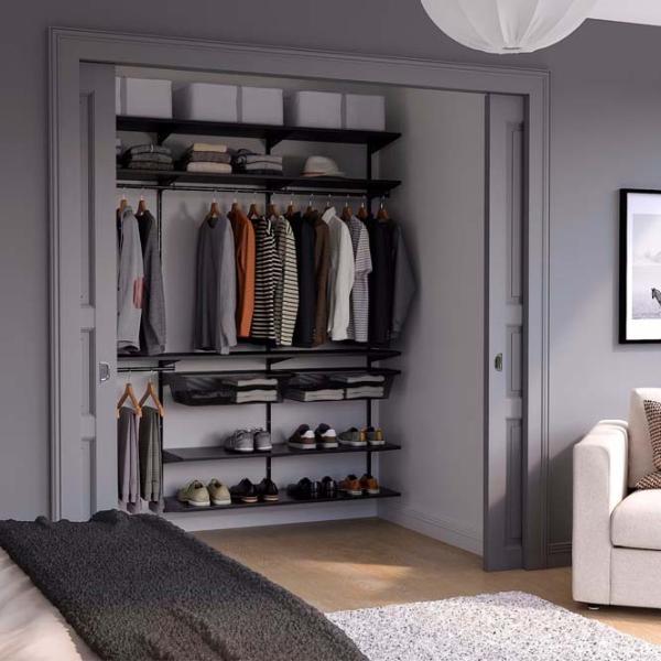 Etajeră Ikea Boaxel Anthracite / PAL photo 5 Etajeră Ikea Boaxel Anthracite / PAL photo 5