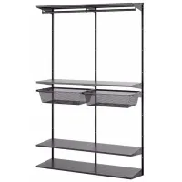 Etajeră Ikea Boaxel Anthracite / PAL