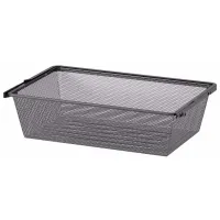 Etajeră Ikea Boaxel Anthracite / Oțel photo 5
