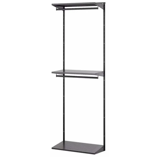 Etajeră Ikea Boaxel Anthracite / Oțel photo 1 Etajeră Ikea Boaxel Anthracite / Oțel photo 1