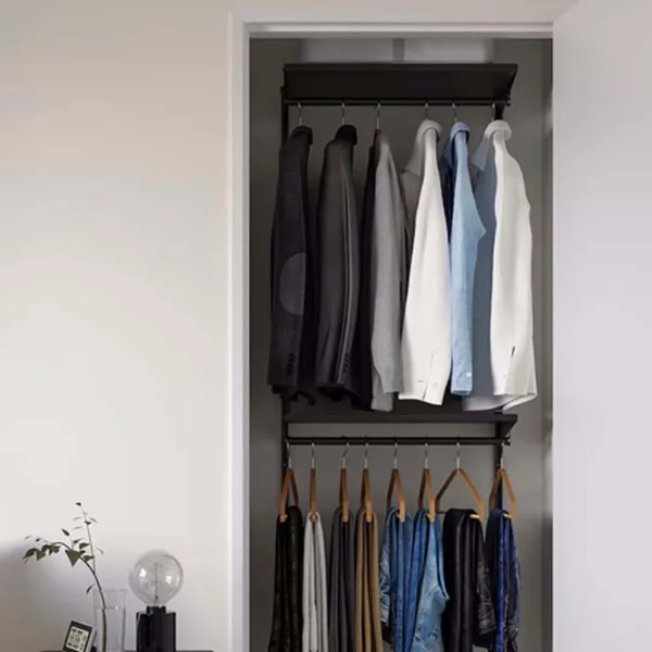 Etajeră Ikea Boaxel Anthracite / Oțel photo 5 Etajeră Ikea Boaxel Anthracite / Oțel photo 5