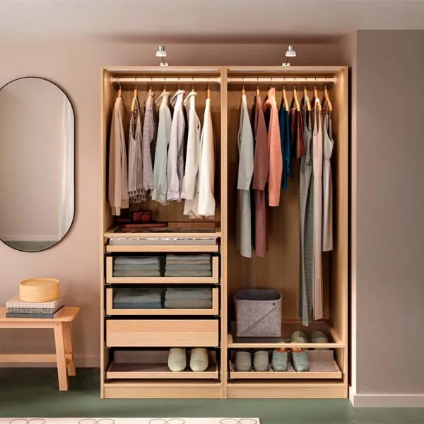 Etajeră Ikea Pax Aged Oak Imitation / MDF photo 3