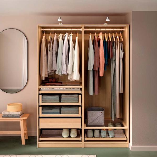 Etajeră Ikea Pax Aged Oak Imitation / MDF photo 3