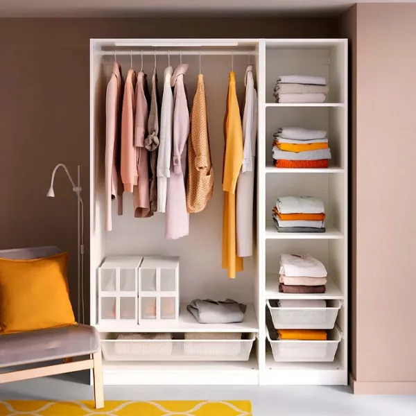 Etajeră Ikea Pax White / MDF photo 3