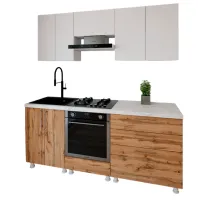 Bucătărie Smartex K4 PAL melaminat / Dark Oak