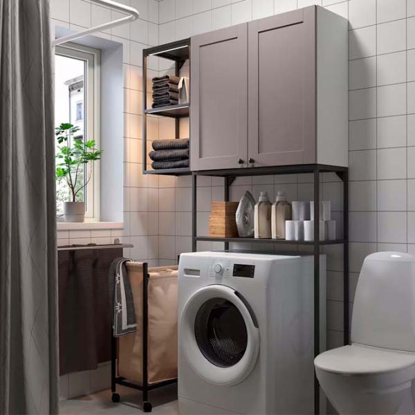 Стеллаж Ikea Enhet Антрацит / МДФ photo 3 Стеллаж Ikea Enhet Антрацит / МДФ photo 3