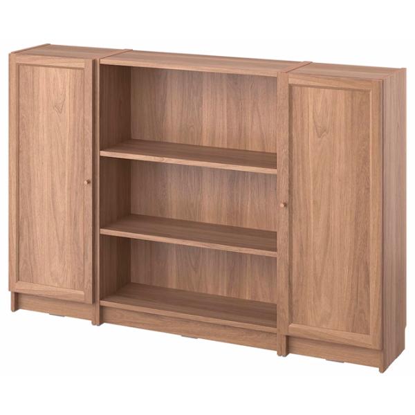 Comodă Ikea Billy/Oxberg 106 x 160 x 30 / MDF / Stejar photo 1