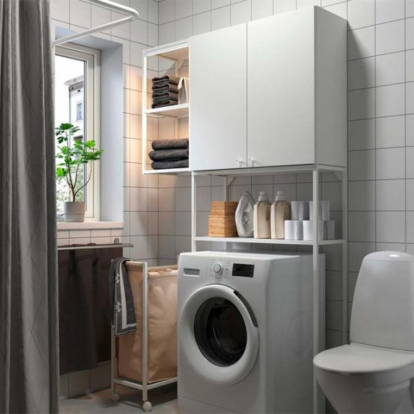 Стеллаж Ikea Enhet Белый / МДФ photo 3 Стеллаж Ikea Enhet Белый / МДФ photo 3