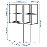 Etajeră Ikea Enhet Oak / MDF photo 4