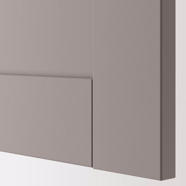 Dulap de bucătărie Ikea Enhet Gray / Sticlă photo 4 Dulap de bucătărie Ikea Enhet Gray / Sticlă photo 4