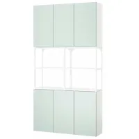Dulap de bucătărie Ikea Enhet Light Green / Sticlă