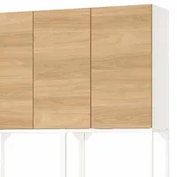 Kухонный шкаф Ikea Enhet White / Стекло photo 5