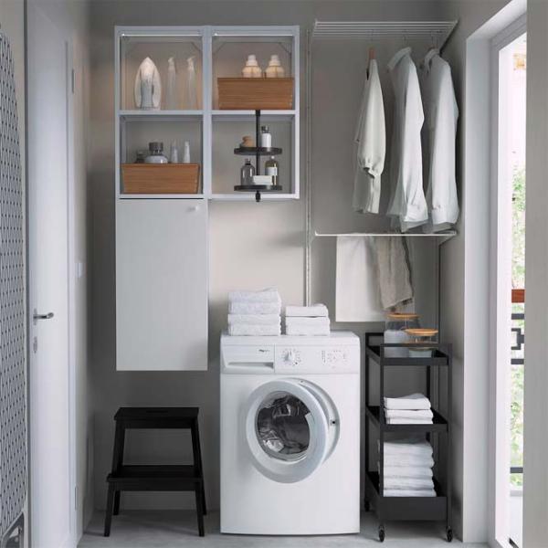 Etajeră Ikea Enhet White / MDF photo 3