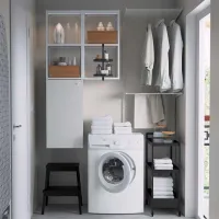 Etajeră Ikea Enhet White / MDF photo 3