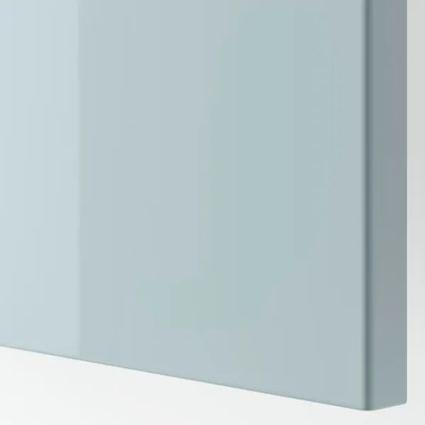 Kухонный шкаф Ikea Besta Light Blue / Стекло photo 3 Kухонный шкаф Ikea Besta Light Blue / Стекло photo 3