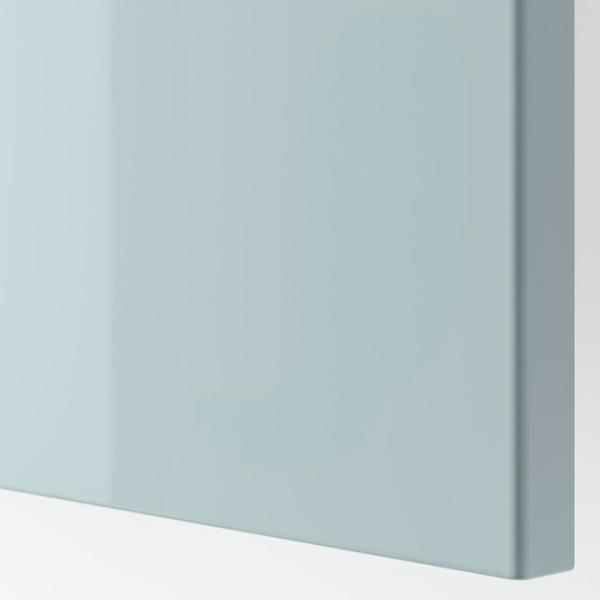 Kухонный шкаф Ikea Besta Light Blue / Стекло photo 3 Kухонный шкаф Ikea Besta Light Blue / Стекло photo 3