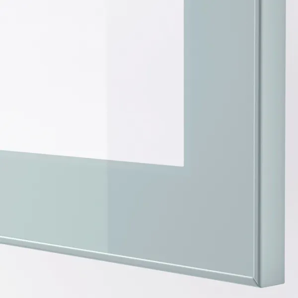 Kухонный шкаф Ikea Besta Light Blue / Стекло photo 4 Kухонный шкаф Ikea Besta Light Blue / Стекло photo 4