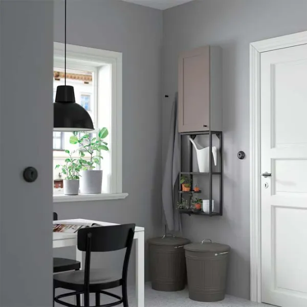 Стеллаж Ikea Enhet Антрацит / ДСП  photo 2 Стеллаж Ikea Enhet Антрацит / ДСП  photo 2