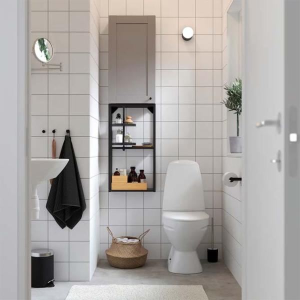 Стеллаж Ikea Enhet Антрацит / ДСП  photo 3 Стеллаж Ikea Enhet Антрацит / ДСП  photo 3