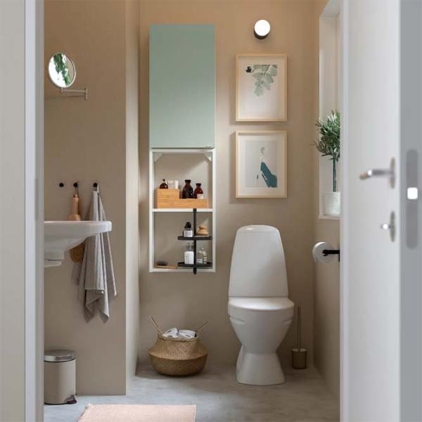 Стеллаж Ikea Enhet Белый-Светло-серо-зеленый / ДСП  photo 3 Стеллаж Ikea Enhet Белый-Светло-серо-зеленый / ДСП  photo 3