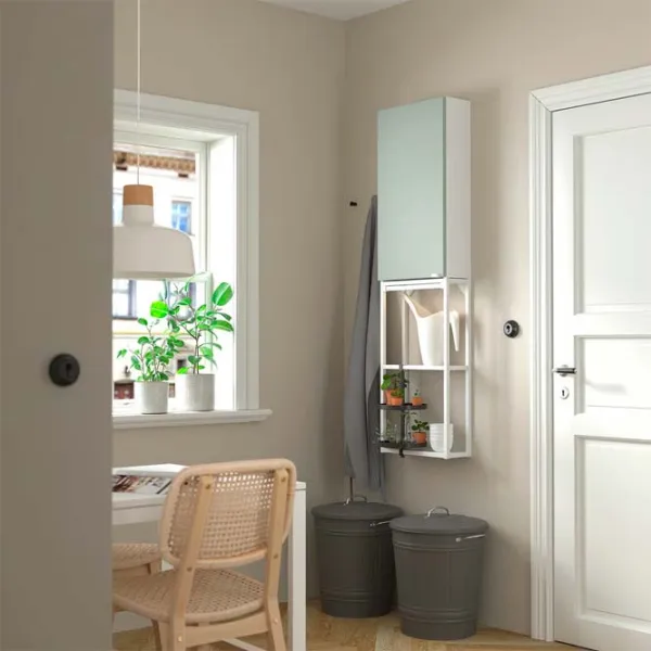 Стеллаж Ikea Enhet Белый-Светло-серо-зеленый / ДСП  photo 5 Стеллаж Ikea Enhet Белый-Светло-серо-зеленый / ДСП  photo 5