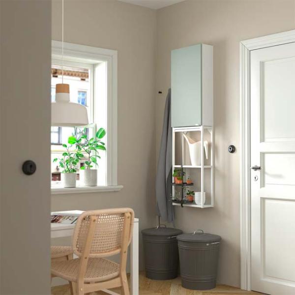 Стеллаж Ikea Enhet Белый-Светло-серо-зеленый / ДСП  photo 5 Стеллаж Ikea Enhet Белый-Светло-серо-зеленый / ДСП  photo 5