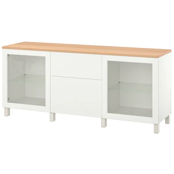 Dulap de bucătărie Ikea Besta/Sindvik/Lappviken/Stubbarp White / Sticlă photo 1 Dulap de bucătărie Ikea Besta/Sindvik/Lappviken/Stubbarp White / Sticlă photo 1