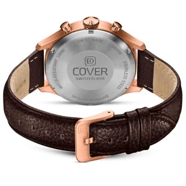 Ceas de mână pentru bărbați Cover CO220.09 Cuarț / 43 mm photo 3