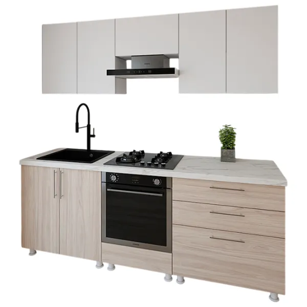Кухня Smartex K4 ДСП меламин / Светлый Дуб photo 1