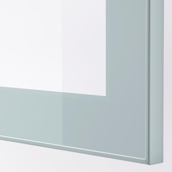 Kухонный шкаф Ikea Besta Light Blue / Стекло photo 2 Kухонный шкаф Ikea Besta Light Blue / Стекло photo 2