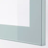 Kухонный шкаф Ikea Besta Light Blue / Стекло photo 2