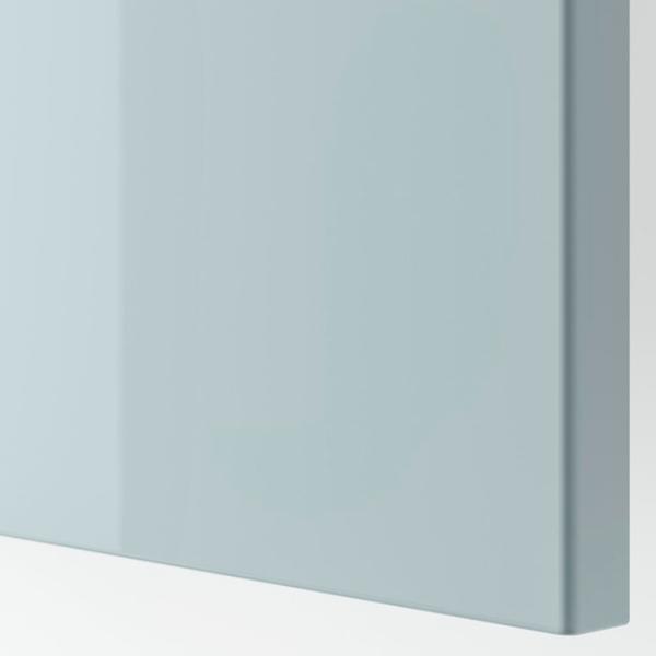 Kухонный шкаф Ikea Besta Light Blue / Стекло photo 3 Kухонный шкаф Ikea Besta Light Blue / Стекло photo 3