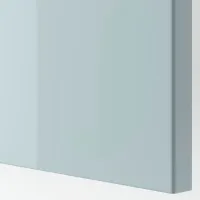 Kухонный шкаф Ikea Besta Light Blue / Стекло photo 3