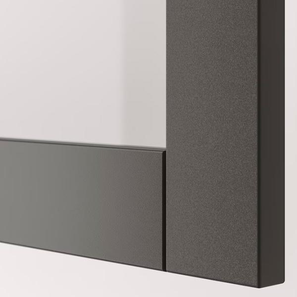 Dulap de bucătărie Ikea Besta/Lappviken/Sindvik Gray / Sticlă photo 5 Dulap de bucătărie Ikea Besta/Lappviken/Sindvik Gray / Sticlă photo 5
