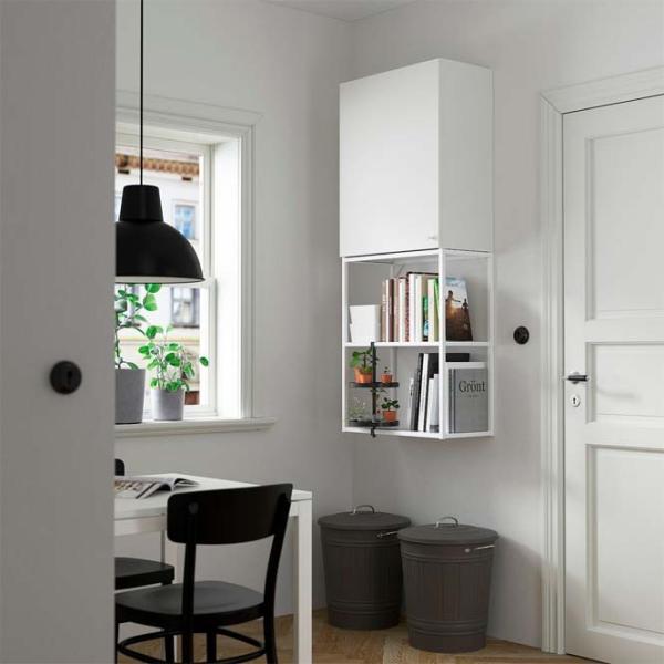 Etajeră Ikea Enhet White / MDF photo 2 Etajeră Ikea Enhet White / MDF photo 2
